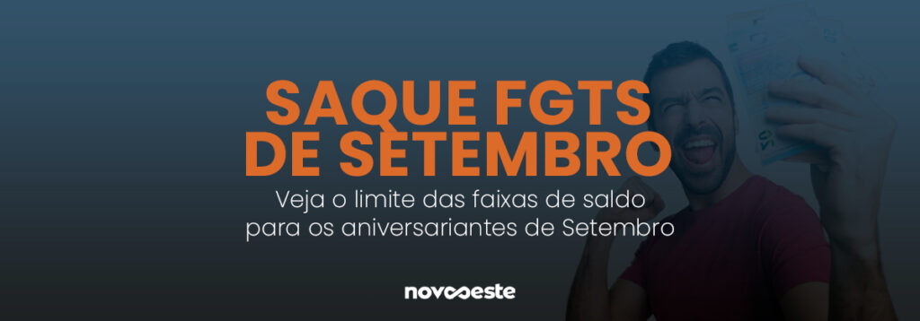 Saque FGTS de Setembro