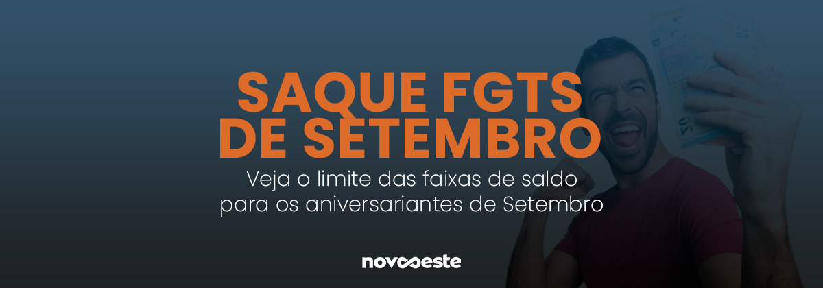 Saque FGTS de Setembro